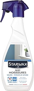 STARWAX Anti-moisissures pour murs et pièces à vivre 500ML -Idéal pour éliminer les moisissures sur les murs, plafonds, contours de fenêtres des pièces à vivre