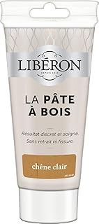Libéron Pâte à bois - Réparation du bois, Chêne clair, 150g