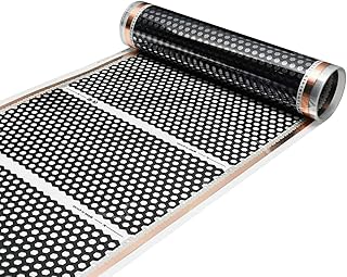 Film chauffant électrique infrarouge pour plancher chauffant 50 cm x 2 m 220 V