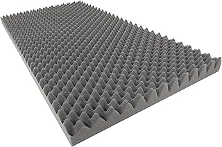 Dibapur Mousse alvéolaire (TYPE 100x50x4 cm) MOUSSE ACOUSTIQUE Isolation acoustique pour une insonorisation efficace