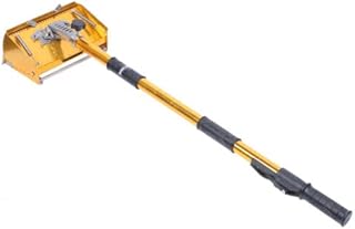 Outils de finition plats pour cloison sèche avec poignée extensible avec poignée réglable Boîte Set réglable en poudre de plâtre de finition de la truelle outil de mise à niveau Drywall Processing