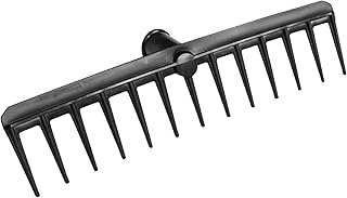 Râteau Niveleur Pour Pelouse - Râteau Professionnel | Outil Durable Pour Entretien Terrain Gravier Cour Ferme Jardin Et Tapis Herbeux